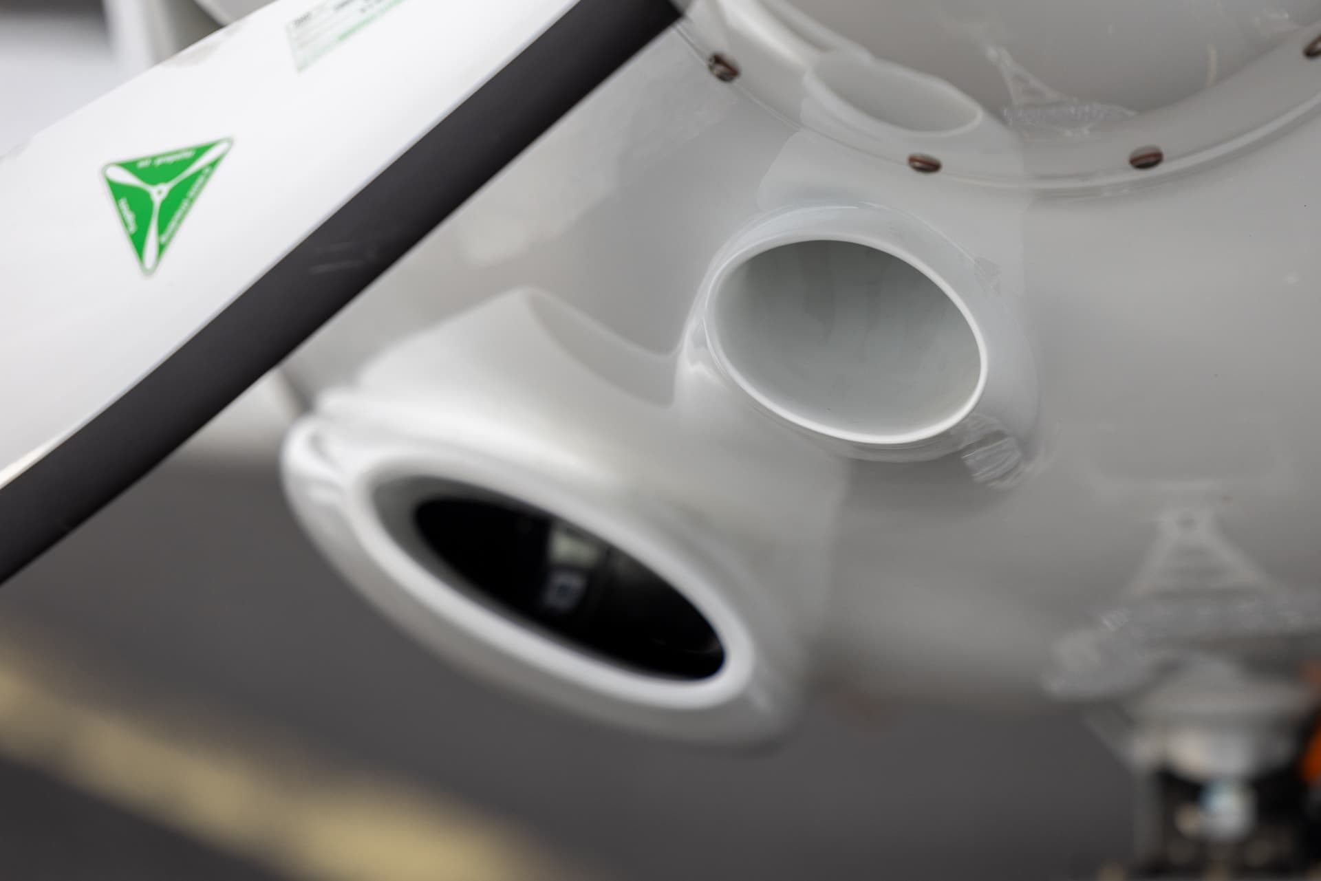 Turbocharged Rotax engine